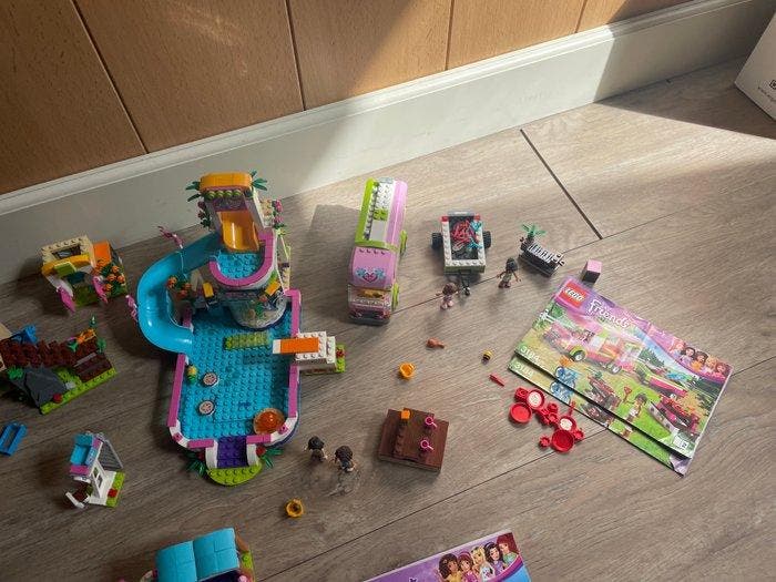 Lego Set - Friends - Catamaran,mia huis, camper,zwembad, Kinderen en Baby's, Speelgoed | Duplo en Lego