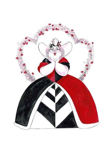 Tony Fernandez - De Rode Koningin uit Alice in Wonderland -, Nieuw