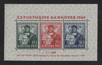 Geallieerde bezetting - Duitsland 1945/1949 - De laatste, Gestempeld