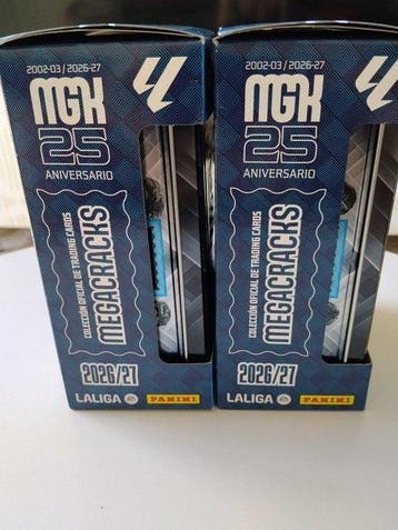Panini - 2 Box - MEGACRACKS BOX PREMIUM NGK 25 ANIVERSARIO