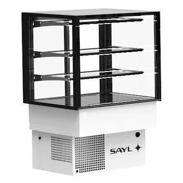 Drop-In Koelvitrine | INTEGRA | Zwart | +2°C/+6°C |, Verzenden, Nieuw in verpakking