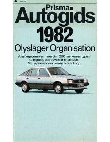 1982 PRISMA AUTOGIDS NEDERLANDS, Ophalen of Verzenden
