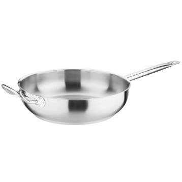 Sauteuse | RVS | Div. Warmtebronnen | Ø300x100(h)mm Vogue, Verzenden
