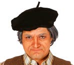 Zwarte Baret 26cm, Verzenden, Nieuw