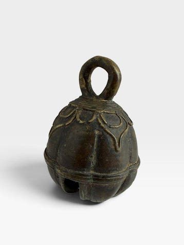 Khmer pastoraal grelot - Brons - Cambodja - Khmer, eind van