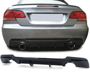 335i Performance Look Diffuser BMW 3 Serie E92 E93 B3168, Nieuw, Achter, BMW