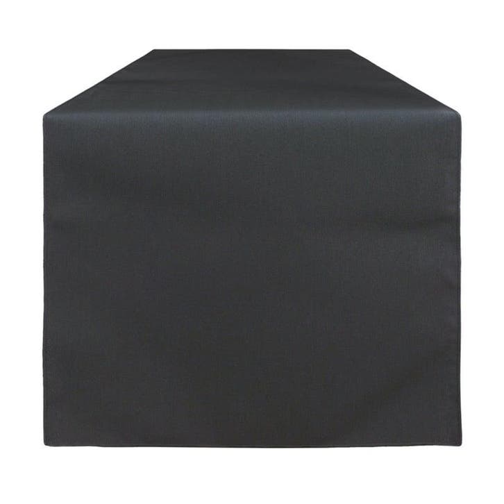 Tafellopers Black Zwart 30x132cm Treb SP, Maison & Meubles, Cuisine | Linge de cuisine, Envoi
