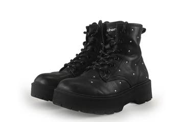 Skechers Veterboots Meisjes in maat 30 Zwart, Verzenden, Jongen of Meisje, Schoenen, Skechers