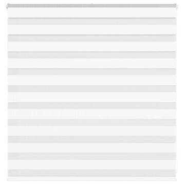vidaXL Zebra Blind 140x100 cm stofbreedte 135,9 cm polyester, Verzenden