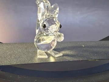 Swarovski - Beeldje - Squirrel with nut - 011871 - Kristal,