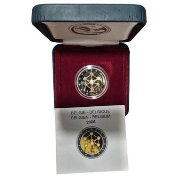 België. 2 Euro 2006 Atomium Proof (Zonder minimumprijs)