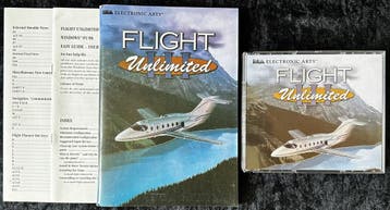 Flight Unlimited III PC Game Jewel Case + Manual, Verzenden