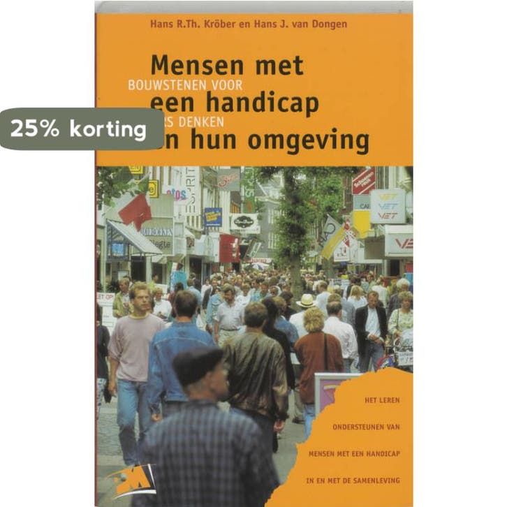 Mensen met een handicap en hun omgeving / PM-reeks, Livres, Livres d'étude & Cours, Envoi
