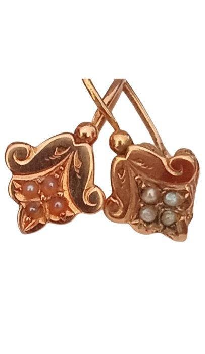 Oorbellen - 18 karaat Geel goud, Bijoux, Sacs & Beauté, Boucles d'oreilles