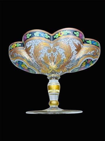 Vide-poche - Julius Muhlaus - Coupe en glas