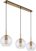2dekans | Globo - hanglamp - ADARA - brons - glas - grote, Ophalen of Verzenden, Nieuw