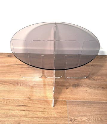 Mrn.D - Fumè - Table basse - plexiglas