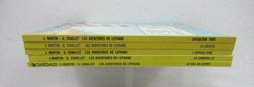 Lefranc - 5x C - 5 Album - Eerste druk - 1979/1998, Nieuw