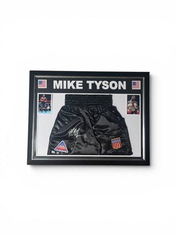 Mike Tyson Premium Frame - Boxbroeken, Verzamelen, Nieuw