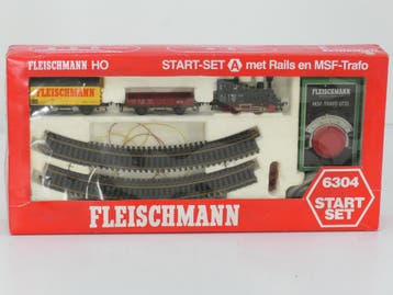 Schaal H0 Fleischmann 6304 startset van de DB #9425, Gebruikt, Fleischmann, Overige typen, Ophalen of Verzenden