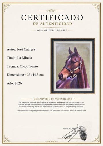 José Cabrera - La Mirada, Antiek en Kunst