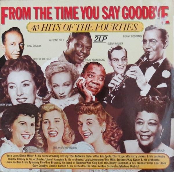 From The Time You Say Goodbye: 40 Hits Of The Fourties (LP), Cd's en Dvd's, Vinyl | Jazz en Blues, Gebruikt, Verzenden
