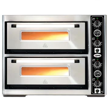 Pizzaoven | CLASSIC LUX | Elektrisch | 6+6x Ø33cm |, Verzenden