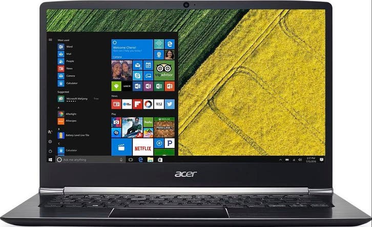 Windows 10 of 11 Pro Acer Swift 5 i7-7500U NVMe HDMI 14 inch, Computers en Software, Windows Laptops, Nieuw, Ophalen of Verzenden