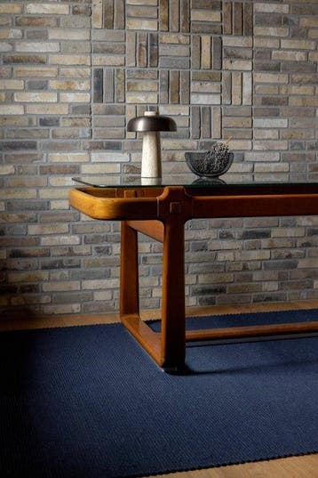 Brink en Campman - Grid Inkt - Vloerkleed - 200 cm - 140 cm