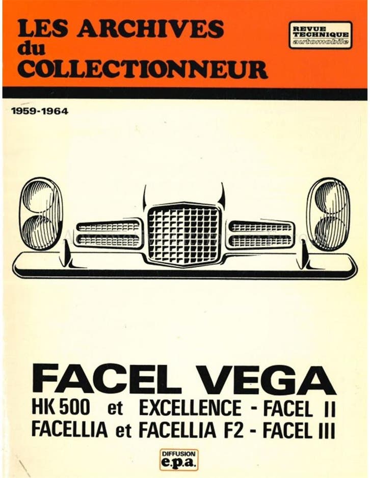 FACEL VEGA HK 500 | EXCELLENCE | FACEL II | FACELLIA |, Boeken, Auto's | Boeken