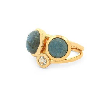 Zonder minimumprijs - Ring Zilver - 6.39ct. tw. Gemengde, Handtassen en Accessoires, Ringen, Nieuw