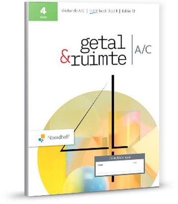 Getal & Ruimte ed 13.0 vwo A/C 1 FLEX leerboek deel 1, Verzenden, Gelezen