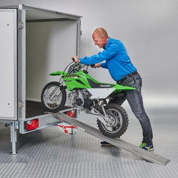 Datona Aluminium oprijplaat - 200 cm - 600 kg - 2 stuks -, Ophalen of Verzenden