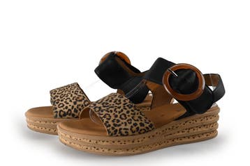 Gabor Sandalen in maat 37 Zwart, Kleding | Dames, Verzenden, Zwart, Gabor, Sandalen of Muiltjes