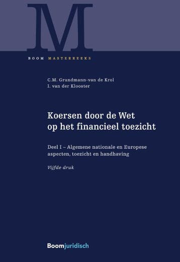 Koersen door de Wet op het financieel toezicht / 1 Algemene, Verzenden, Zo goed als nieuw, Christel Grundmann-van de Krol
