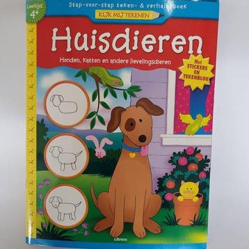 Huisdieren - Kijk mij tekenen 9789057647802 J. Winterberg, Verzenden, J. Winterberg