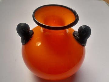 Loetz - Michael Powolny - Vaas - Glas - Art deco vaasje