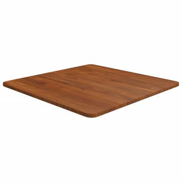 vidaXL Tafelblad vierkant 60x60x1,5cm behandeld eiken, Verzenden