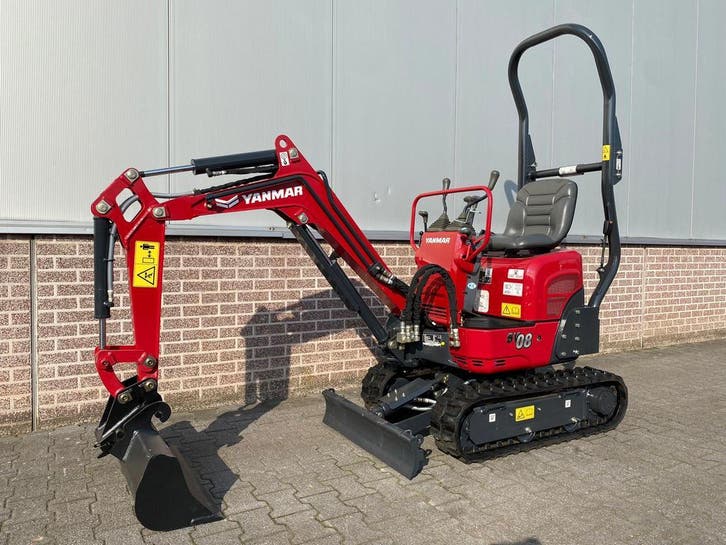 Yanmar SV08 minigraver graafmachine compact 800 kg, Articles professionnels, Machines & Construction | Grues & Excavatrices, Enlèvement ou Envoi