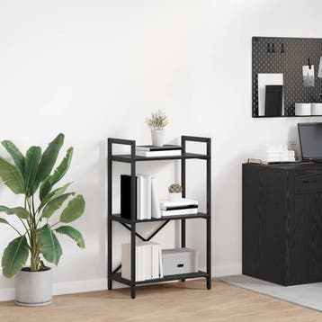 vidaXL Boekenplank 3-laags 56 x 34 x 96 cm Bewerkt hout, Verzenden, Nieuw