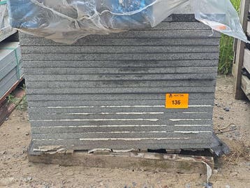 20 stuks Granieten tegels 800 x 800 x h30 mm, Nieuw