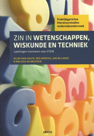 Zin in wetenschappen, wiskunde en techniek /, Verzenden, Zo goed als nieuw, Melissa de Bruyker