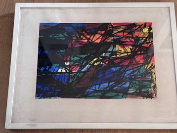 André van der Vossen (1893-1963) - Abstracte compositie