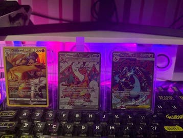 Pokémon - 3 Card - Dracaufeu SVP 056 Illustration complète,, Hobby & Loisirs créatifs