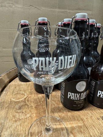 Brasserie Caulier - Paix Dieu Tripel + 1 origineel glas -, Nieuw