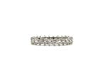 Ring - 18 karaat Witgoud - 0.78ct. tw. Diamant (Natuurlijk)
