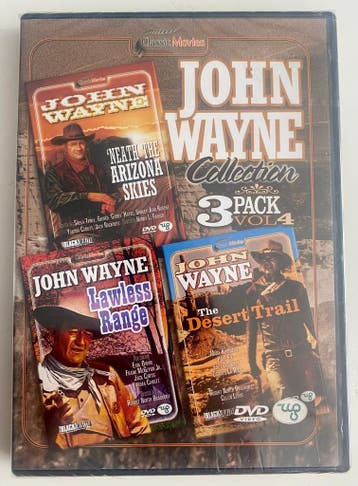 JOHN WAYNE COLLECTION 3 PACK VOL 4 NEATH THE ARIZONA SKY /, Gebruikt