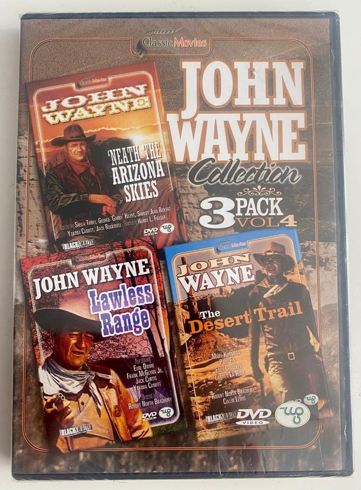 JOHN WAYNE COLLECTION 3 PACK VOL 4 NEATH THE ARIZONA SKY /, Cd's en Dvd's, Dvd's | Overige Dvd's, Gebruikt