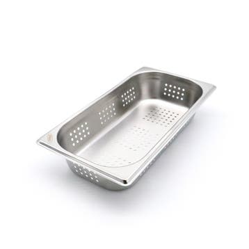 Récipient gastronorm - 1/3 GN - profondeur 6,5 cm - acier, Verzenden, Transport et Stockage