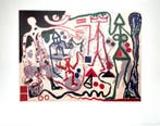 A.R. Penck - TEN X DEN X ZEN (1 )- Offset Lithography -